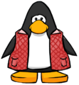 The Quilted Vest on a player.