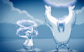 Tusk and Sensei mastering the element of Snow.