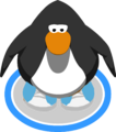 The Sky Blue Sneakers in-game.