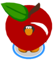 The Apple Costume in-game.