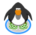 The Green Checkered Shoes in-game.