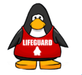 The Lifeguard Shirt as seen on a player card.