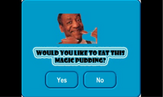 Magic Pudding is what Sanity Penguin likes to eat!