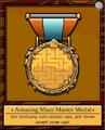Amazing Maze Master Medal