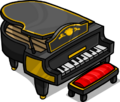 The Grand Piano oriented towards right.