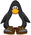 The Hiking Boots on a player card.