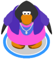 The Pink Dance-off Dress in-game.
