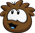 A Brown Puffle