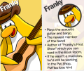 Franky in the Club Penguin Times