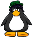The Green Cap on a player card.