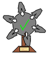 Sonic The Hedgehog's first mission award
