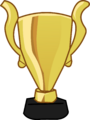 Trophy Descendants Party interface