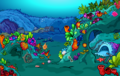The Underwater - A deep sea area that was discovered during the Cave Expedition and later reopened to members who have the Moss Key Pin on March 15, 2010.