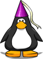 The Amethyst Hat on a player card.