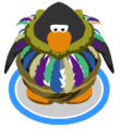 The Feather Fringe on an avatar.