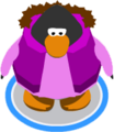 The Purple Vest in-game.