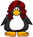 The Black Widow on a player card.