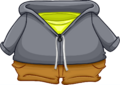Laid Back Gray Hoodie