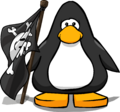 The Pirate Flag on a player card.