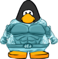 The Crystal Shards Suit on a player card.