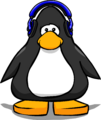 The Blue Headphones on a player card.