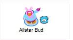 A Blue Puffle walking with a penguin.