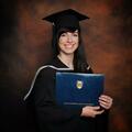 Bobbi's college graduation photo.