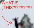 The so-called yeti during Dig Out The Dojo.