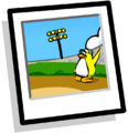 The Baseball Background in the inventory.