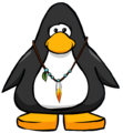 The Feather Necklace on a player card.