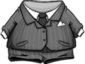 Grey Pinstripe Suit