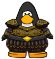 The Regal Armor on a player card.