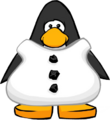 The Snowman Body on a player card.