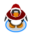 The Winter Cape in-game.