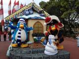 The float in Walt Disney World.