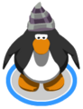 The Prehistoric Beta Hat in-game.