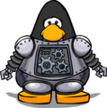 The Robot Suit on a player card.