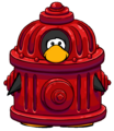 The Fire Hydrant Costume on a player card.
