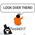The poison isn't there, behind him!