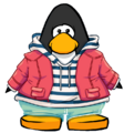 The Striped Hoodie and Jacket on a player card.