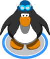 The Swim Cap and Goggles in-game.