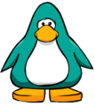 What the player card of an aqua penguin looks like.