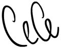 CeCe's Signature.