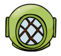 Divers Helmet Secret item