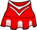 Red Cheerleader Outfit