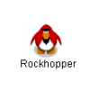 A better picture of Rockhopper without his hat.