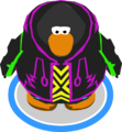 The Beat Dropper Outfit in-game.