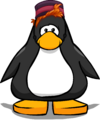 The Bellhop Hat on a player card.