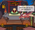 The Dragon goes away for 10 years and somebody renovated his volcano the wrong way!
