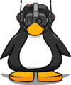 The Comm Helmet on a player card.